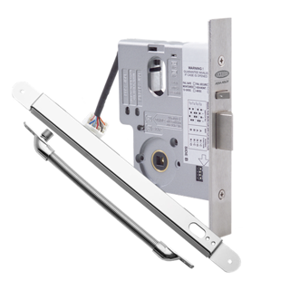 Lockwood 3570 Electric Mortice Lock, 60mm Backset, Fully Monitored, Field Configurable with LC8810