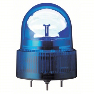 Blue Strobe, LED with Reflecting Mirror