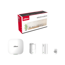 Dahua Wireless alarm complete. Kit 1x Alarm hub 1x Wireless keyfob, 1x Wireless door detector, 