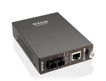 D-Link 100BaseTX to 100BaseFX Media Converter with SC Fibre Connector (Single Mode 1310nm) - 15km