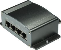 4 Channel Ethernet over Coax Converter