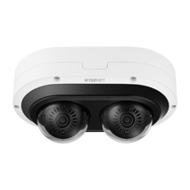 Hanwha Vision Dual head 2MP X 2 AI IR Outdoor Dome Camera