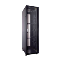 Rack, RackTech, Free Standing, 42RU, 600w x 800d x 2044h, Glass Door