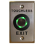 Exit Button, Touchless, Illuminated, Stainless Steel Plate